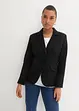 Blazer sciancrato in jersey di cotone, bonprix