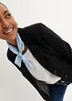 Blazer sciancrato in jersey di cotone, bonprix