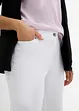 Pantaloni elasticizzati in bengalina con cinta comoda straight, bonprix