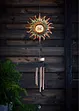 Decorazione solare sonaglio a vento con sfera in vetro, bonprix
