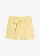 Shorts in twill con cintura da annodare, bpc bonprix collection