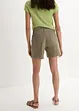 Shorts in twill con cintura da annodare, bpc bonprix collection