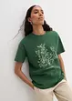 T-shirt con stampa in cotone biologico, bonprix