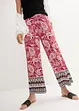 Pantaloni a palazzo in fantasia paisley, bonprix