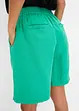 Bermuda in misto lino con elastico in vita, bonprix