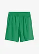 Bermuda in misto lino con elastico in vita, bonprix