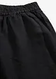 Bermuda in misto lino con elastico in vita, bonprix