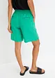 Bermuda in misto lino con elastico in vita, bonprix