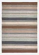 Tappeto kilim a righe in colori naturali delicati, bonprix