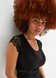 Body senza ferretto con pizzo delicato, bonprix