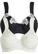 Reggiseno minimizer con spalline imbottite  (pacco da 2), bonprix