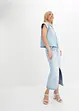 Gonna di jeans con spacco, bonprix