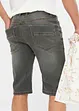 Bermuda in jeans elasticizzati con taglio comfort, regular fit, bonprix