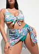 Bikini e pareo (set 3 pezzi), bonprix