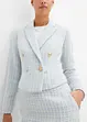 Blazer in bouclé con poliestere riciclato, BODYFLIRT