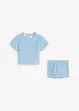 T-shirt e pantaloni corti in mussola (set 2 pezzi), bpc bonprix collection