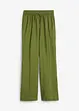 Pantaloni a palazzo con cinta elastica in misto viscosa, bonprix