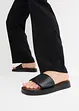 Pantaloni a palazzo con cinta elastica in misto viscosa, bonprix