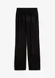 Pantaloni a palazzo con cinta elastica in misto viscosa, bonprix