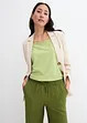Pantaloni a palazzo con cinta elastica in misto viscosa, bonprix
