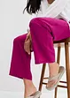 Pantaloni a palazzo con cinta elastica in misto viscosa, bonprix