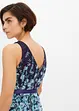 Abito in pizzo con cintura in satin da annodare, bonprix