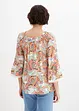 Blusa fantasia con pizzo, bonprix