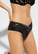 Slip per bikini esclusivo in poliammide riciclata, bonprix