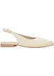 Ballerine in pelle con cinturino, bonprix PREMIUM