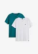 T-shirt con taglio comfort (pacco da 2), bonprix