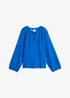Blusa oversize in mussola di cotone, bonprix