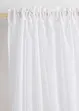 Tenda trasparente jacquard con righe verticali (pacco da 1), bonprix