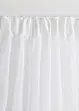 Tenda trasparente jacquard con righe verticali (pacco da 1), bonprix
