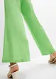 Pantaloni larghi in misto lino fresco e leggero, bonprix