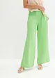 Pantaloni larghi in misto lino fresco e leggero, bonprix