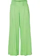 Pantaloni larghi in misto lino fresco e leggero, bonprix