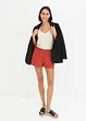 Shorts in viscosa con tasche laterali, bpc bonprix collection