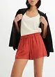 Shorts in viscosa con tasche laterali, bpc bonprix collection