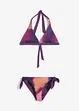 Bikini all'americana double face (set 2 pezzi) in poliammide riciclata, bpc bonprix collection