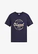 T-shirt con scollo a V in puro cotone, bonprix