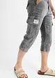 Jeans a pinocchietto con tasche cargo, loose fit, John Baner JEANSWEAR