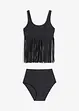 Tankini (set 2 pezzi) in poliammide riciclata, bonprix