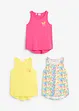 Top in jersey (pacco da 3) in cotone biologico, bonprix