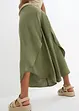 Pantaloni culotte al polpaccio in viscosa, bonprix
