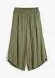 Pantaloni culotte al polpaccio in viscosa, bonprix