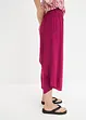 Pantaloni culotte al polpaccio in viscosa, bonprix