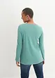 Maglia con bottoncini in puro cotone biologico, bonprix