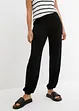 Pantaloni in jersey con comodo elastico in vita e al fondo gamba, bonprix