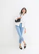 Jeans cropped con ricami, bpc selection