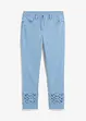 Jeans cropped con ricami, bpc selection
